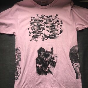Supreme MC Escher Collage tee